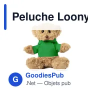 Peluche Loony - Miniature 2