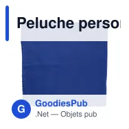 Peluche personnalisable 'Ours' avec logo et couverture polaire - Miniature 7