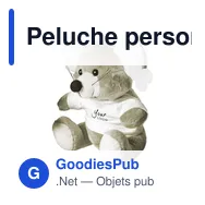Peluche personnalisable 'souris' Lia avec logo - Miniature 4