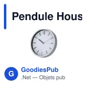 Pendule Houser - Miniature 3