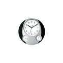 Variante noir - Pendule Prego personnalisable avec logo pour bureau