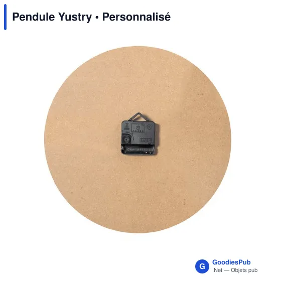 Pendule Yustry personnalisable avec logo pour entreprise - Image 2