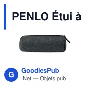 PENLO Étui à crayons en feutre - Miniature 2