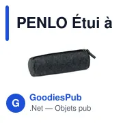 PENLO Étui à crayons en feutre - Miniature 3