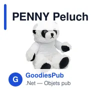 PENNY Peluche Panda - Miniature 1