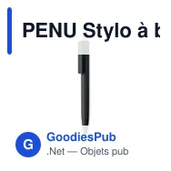 PENU Stylo à bille en ABS recyclé - Miniature 1