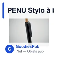 PENU Stylo à bille en ABS recyclé - Miniature 5
