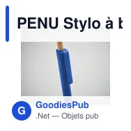 PENU Stylo à bille en ABS recyclé - Miniature 10