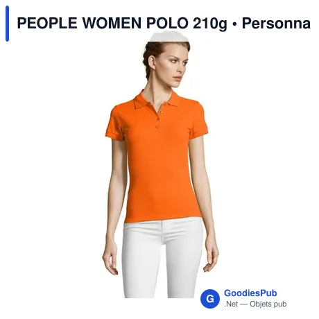 PEOPLE WOMEN POLO 210g
