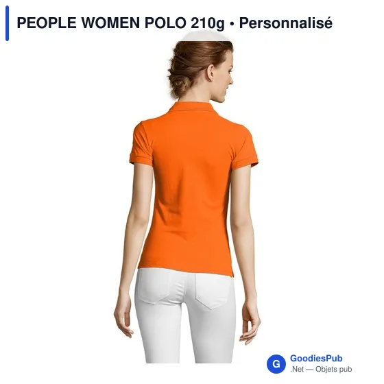 PEOPLE WOMEN POLO 210g - Image 11