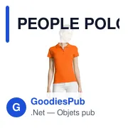 PEOPLE WOMEN POLO 210g - Miniature 7