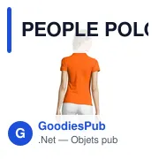 PEOPLE WOMEN POLO 210g - Miniature 8