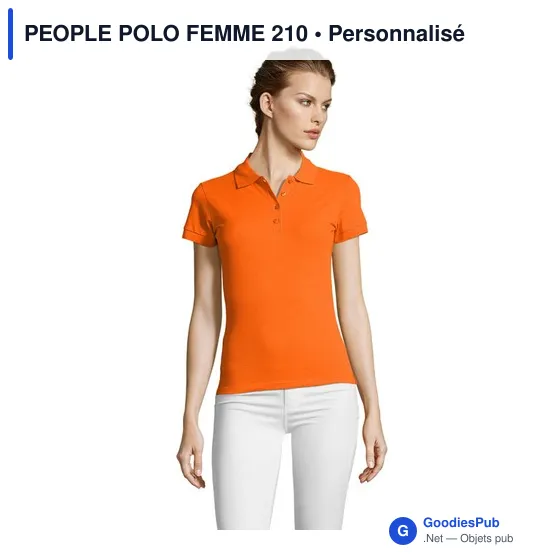 PEOPLE WOMEN POLO 210g - Image 10