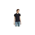 Variante bleu marine - PEOPLE WOMEN POLO 210g