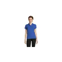 Variante bleu royal - PEOPLE WOMEN POLO 210g