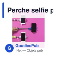 Perche selfie personnalisable avec logo - Perche téléscopique Ursula - Miniature 5