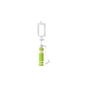 Variante vert citron - Perche selfie personnalisable avec logo - Perche téléscopique Ursula