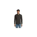 Variante anthracite chiné - PERFECT LSL MEN POLO 180