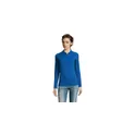 Variante bleu royal - PERFECT LSL WOMEN POLO 180