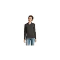 Variante anthracite chiné - PERFECT LSL WOMEN POLO 180