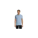 Variante bleu ciel pur - PERFECT MEN Polo 180g