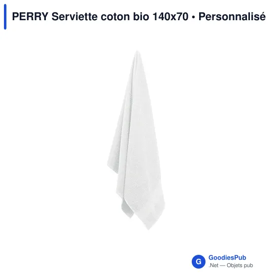 PERRY Serviette coton bio 140x70 - Image 3
