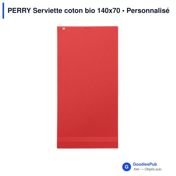 PERRY Serviette coton bio 140x70 - Image 7