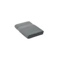 Variante gris - PERRY Serviette coton bio 140x70