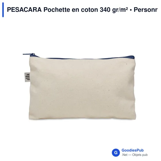PESACARA Pochette en coton 340 gr/m² - Image 3