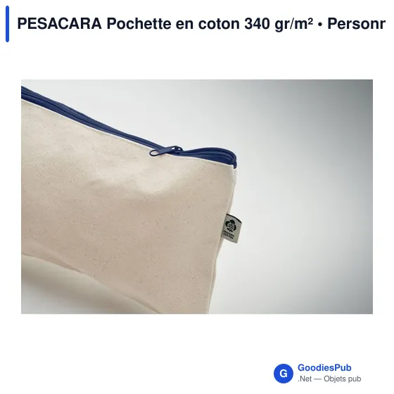 PESACARA Pochette en coton 340 gr/m² - Image 4