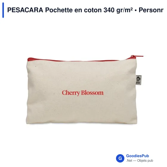 PESACARA Pochette en coton 340 gr/m² - Image 8
