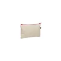Variante rouge - PESACARA Pochette en coton 340 gr/m²