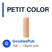 PETIT COLORET 6 crayons dans un étui en bois - Miniature 1