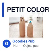 PETIT COLORET 6 crayons dans un étui en bois - Miniature 4