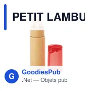 PETIT LAMBUT Tube de 6 crayons couleur - Miniature 3