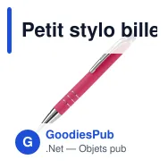 Petit stylo bille personnalisable en aluminium avec stylet avec logo - Mini Stylet - Miniature 2