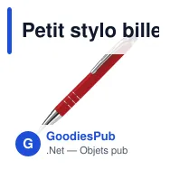 Petit stylo bille personnalisable en aluminium avec stylet avec logo - Mini Stylet - Miniature 3