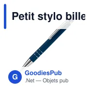 Petit stylo bille personnalisable en aluminium avec stylet avec logo - Mini Stylet - Miniature 4