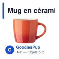 Mug en céramique personnalisable 300ml avec logo - PEZE - Miniature 1