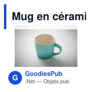 Mug en céramique personnalisable 300ml avec logo - PEZE - Miniature 6