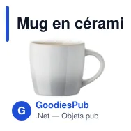 Mug en céramique personnalisable 300ml avec logo - PEZE - Miniature 10