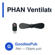 PHAN Ventilateur USB portable - Miniature 11