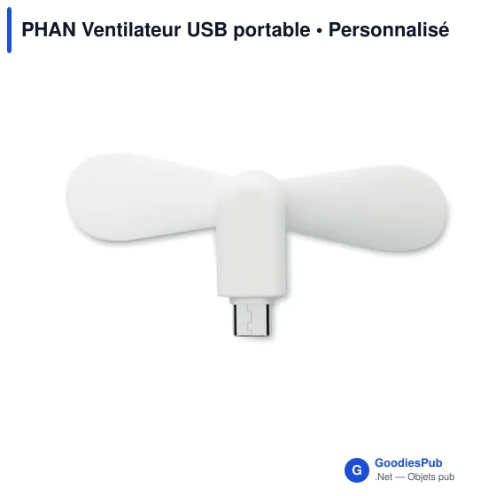 PHAN Ventilateur USB portable - Image 3