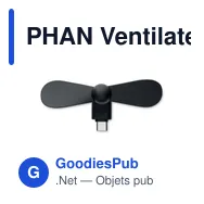 PHAN Ventilateur USB portable - Miniature 9