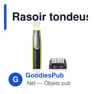Rasoir tondeuse personnalisable Philips OneBlade 360 avec logo - OneBlade 360 - Miniature 2