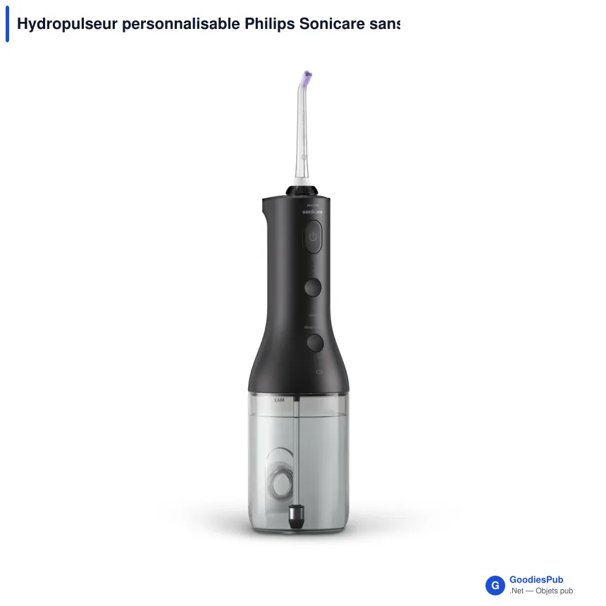 Hydropulseur personnalisable Philips Sonicare sans fil avec logo - Power Flosser 3000 - Image 2