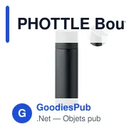 PHOTTLE Bouteille double paroi 420 ml. - Miniature 1