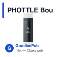 PHOTTLE Bouteille double paroi 420 ml. - Miniature 3