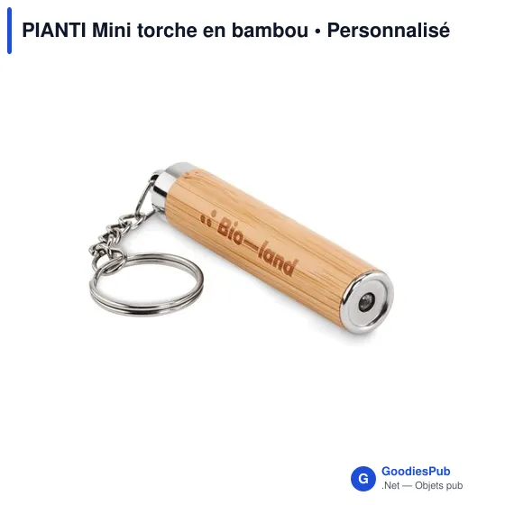 PIANTI Mini torche en bambou - Image 3