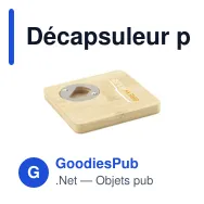Décapsuleur personnalisable en bambou avec logo - Piazza Opener - Miniature 5
